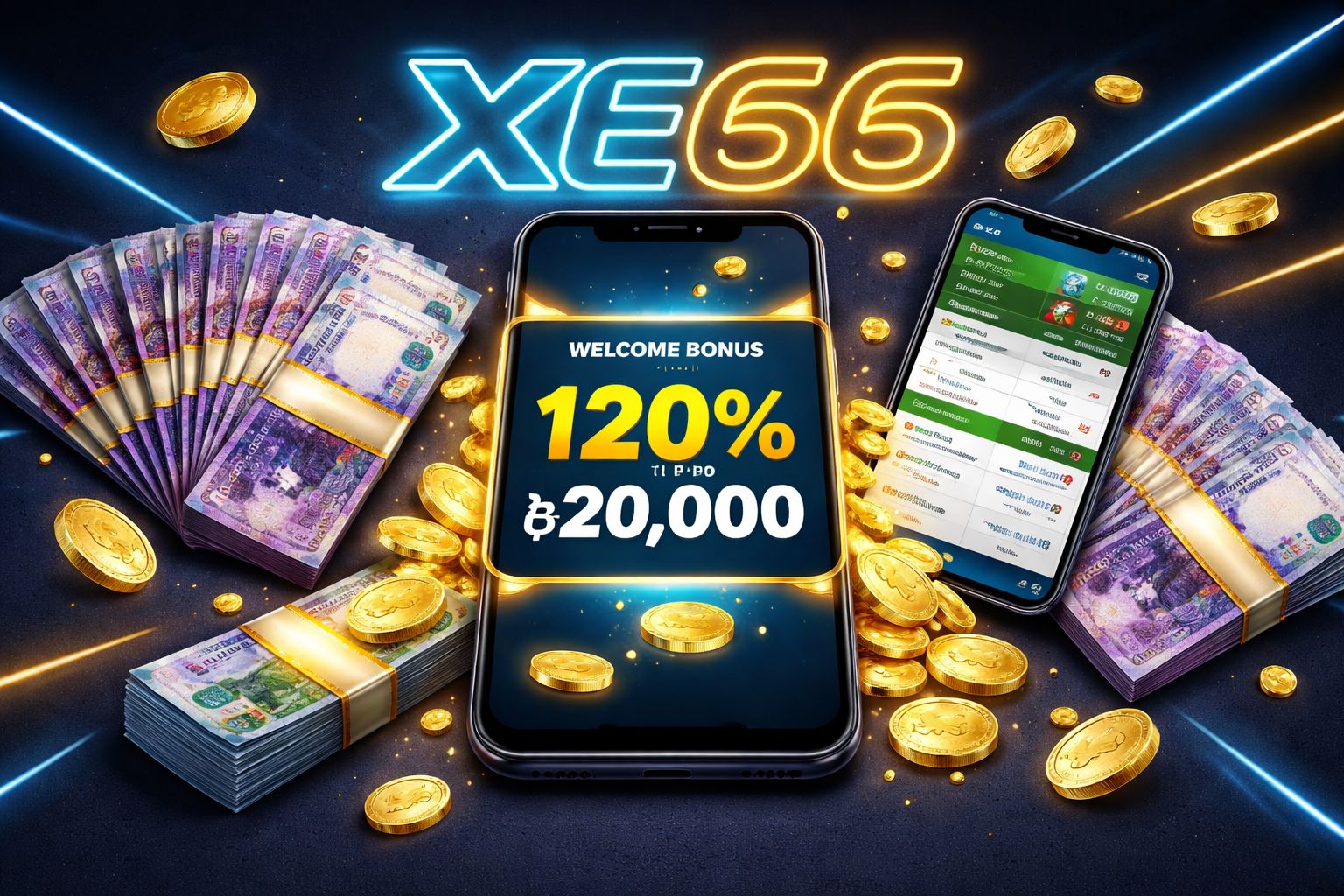 XE66 স্বাগতম বোনাস ওভারভিউ